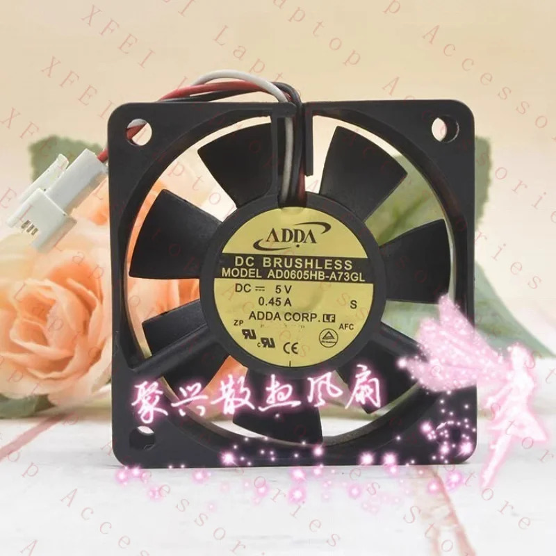 C AD0605HB-A73GL 6025 DC5V 0.45A 6CM 3핀 냉각팬
