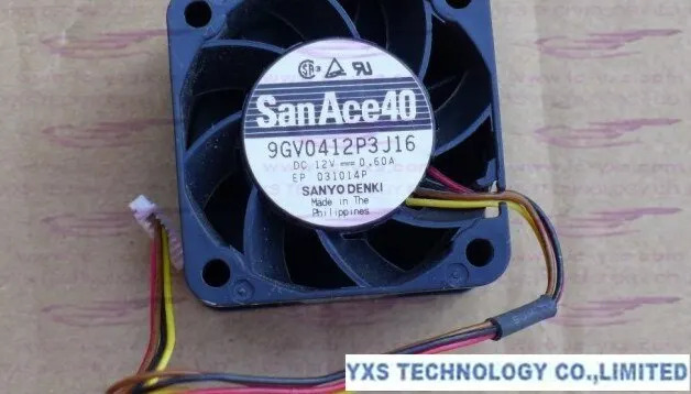 San Ace 40 9GV0412P3J16 12V 0.60A 4CM 서버팬