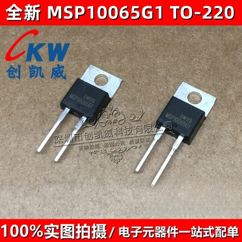MSP10065V1 MSP10065G1 10A 650V TO-220 실리콘 카바이드 특수 다이오드 10065 10PCS