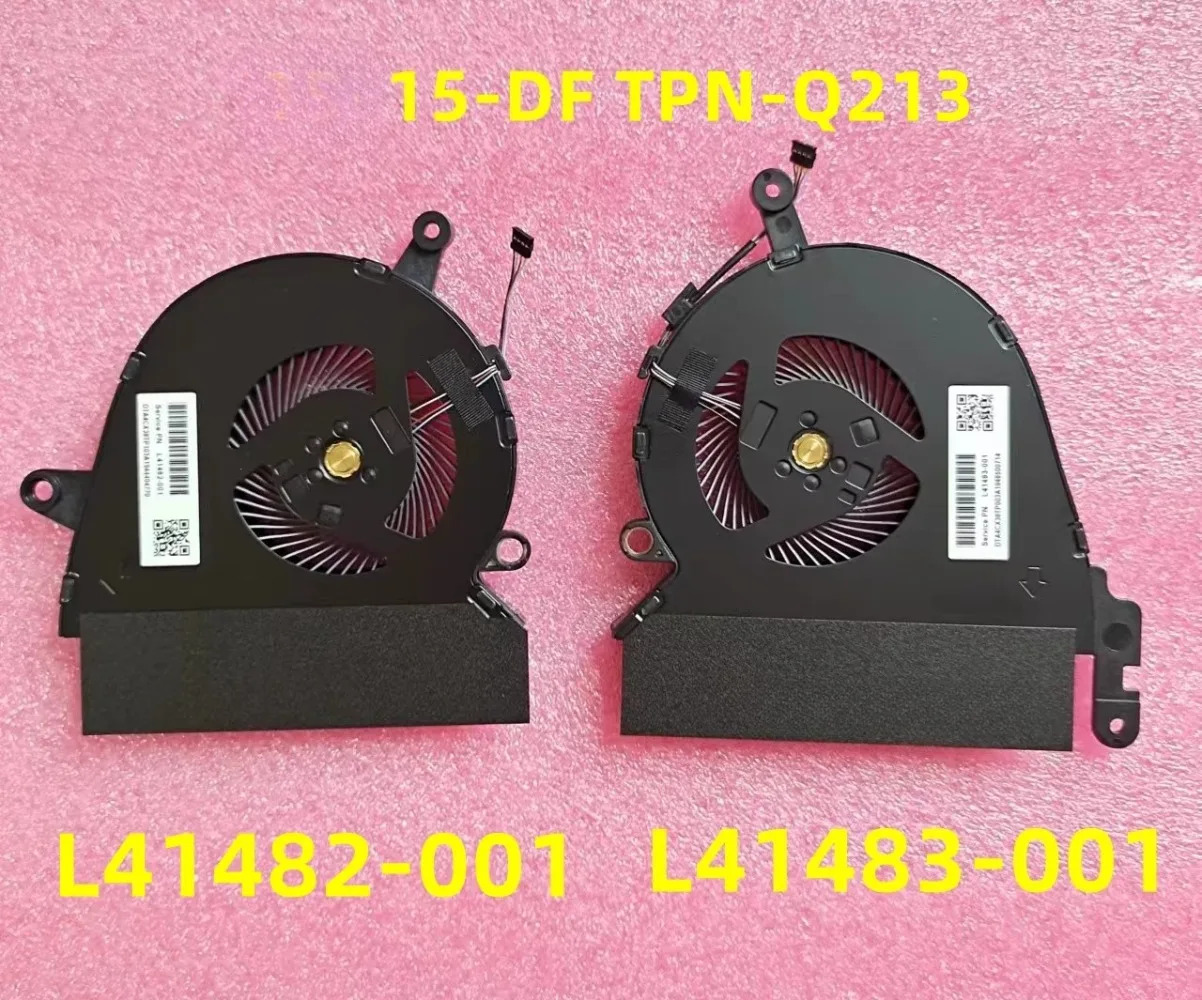 hp호환 Spectre x360 15-DF ND85C07-18C13 ND85C07-18C14 TPN-Q213 팬 L41485-001 L41484-001 새 노트북 CPU GPU