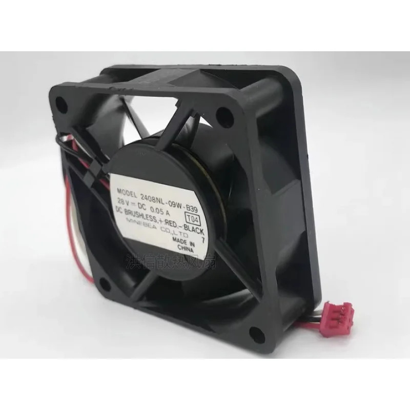 C NMB 팬2408NL-09W-B39 DC28V 0.05A 6020 6cm 3와이어
