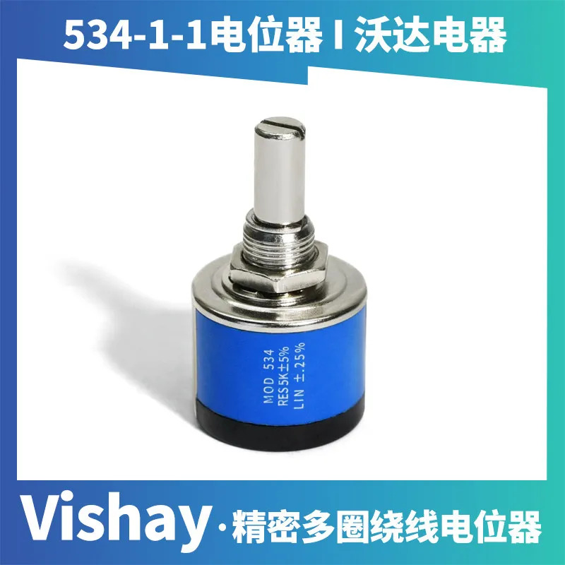 VISHAY 다회전 와이어 권선형 전위차계 MOD534-1-1-1 정밀 534-11102-11103 10개