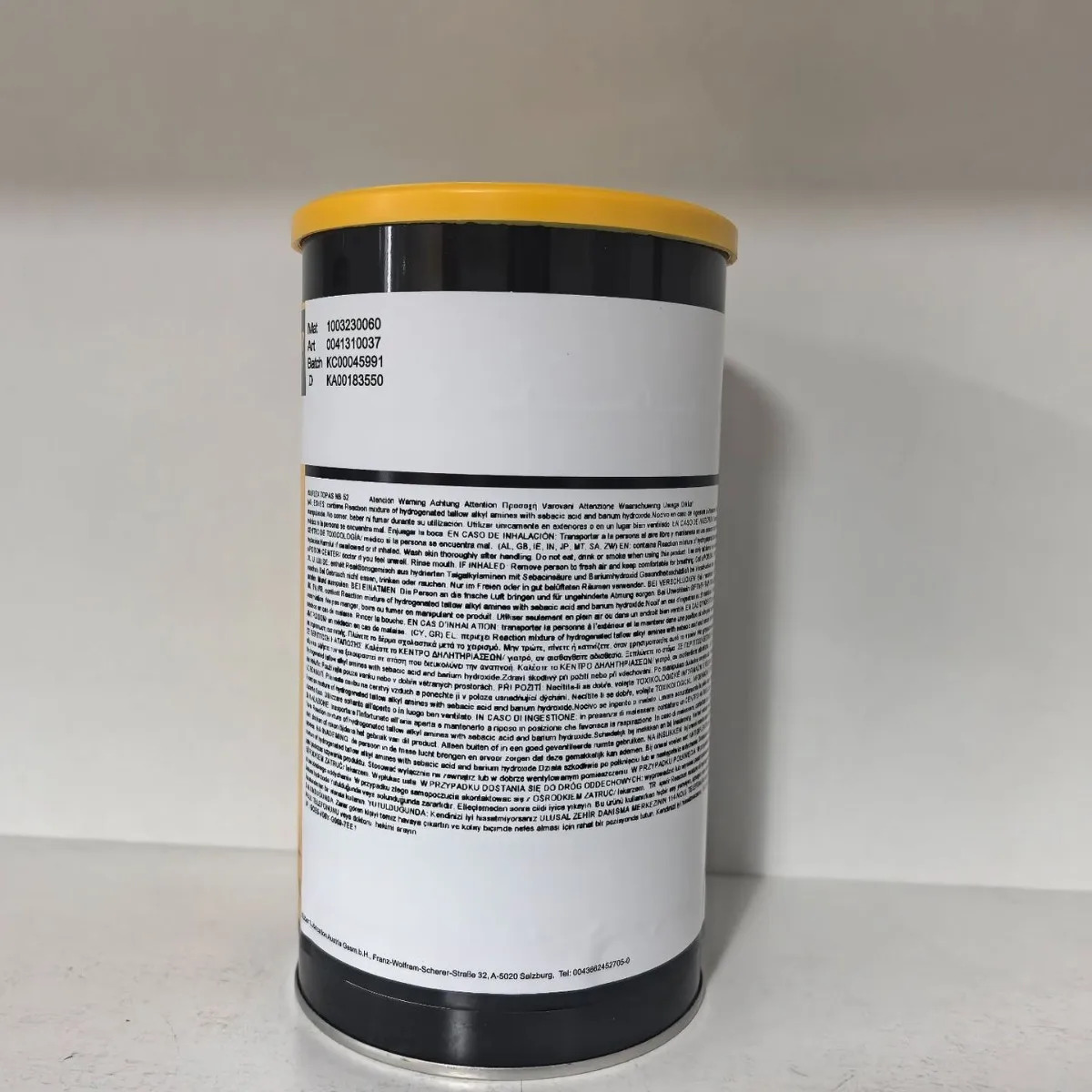ISOFLEX TOPAS NB 52 NB52 고속 고하중롤링 플레베어링 정밀 기어톱니면 1kg