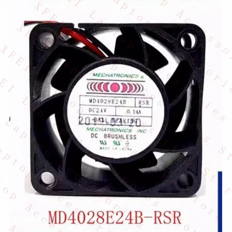 C MD4028E24B-RSR 40X28MM 24VDC 0.14A 2선식 냉각팬