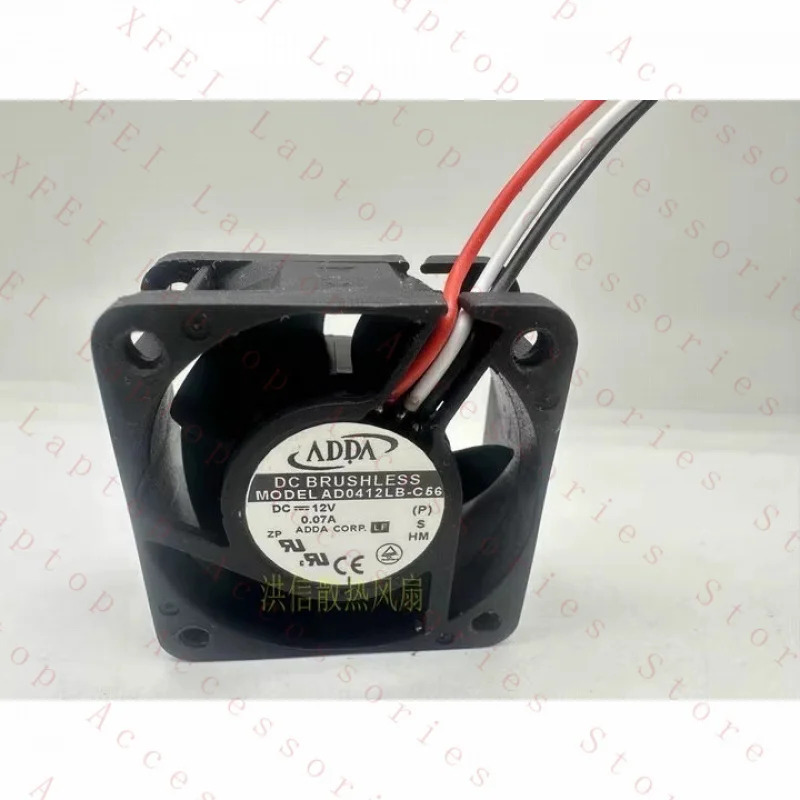 C ADDA 팬AD0412LB-C56 DC12V 0.07A 4020 4CM 40x20MM 3와이어
