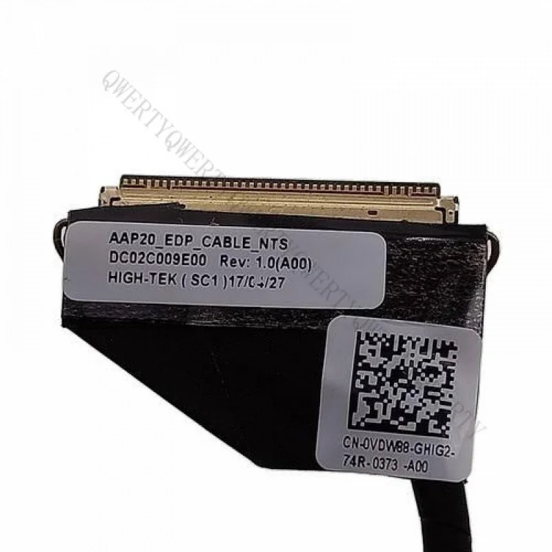 ScDC02C009E00 0VDW88 델 에일리언웨어 17 R2 R3 ALW17 비디오 리본 케이블용