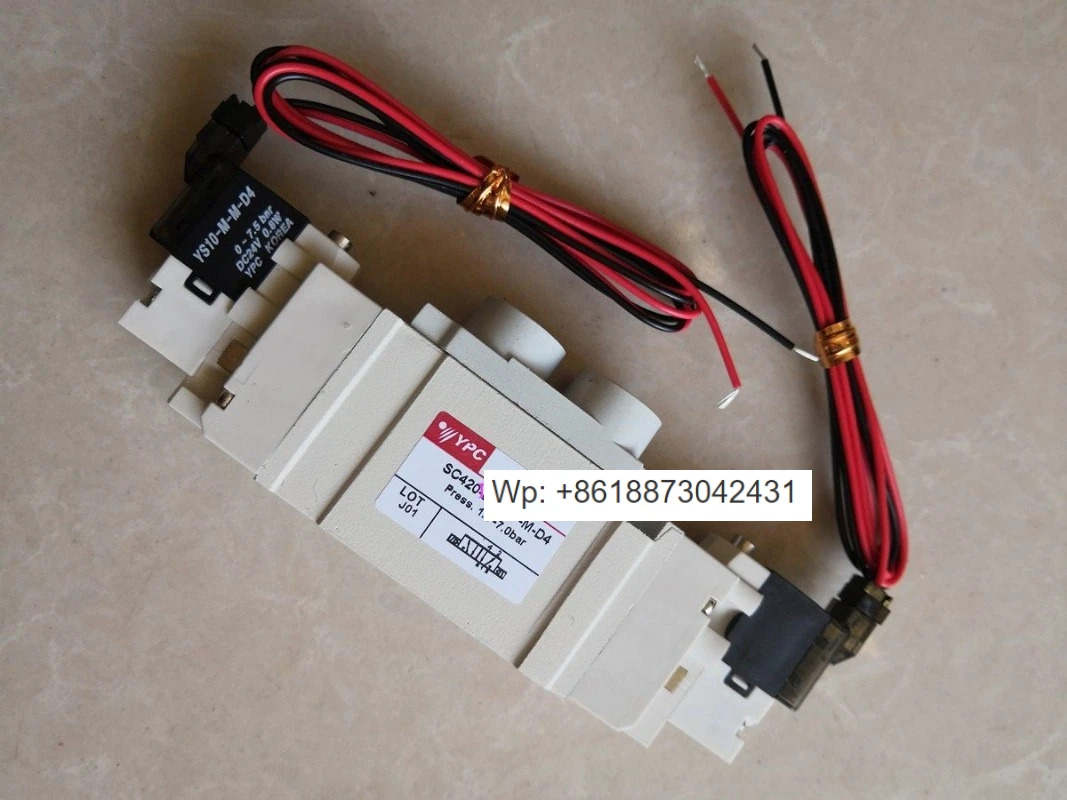 YPC 솔레노이드 밸브 SC420D-F5-P-M-D4 DC24V 오리지널