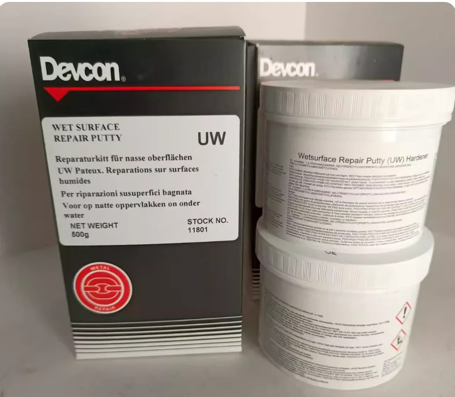 DEVCON 11801 습식 표면 보수컴파운드는 접착력 내식성 간편유지보수를 제공하는