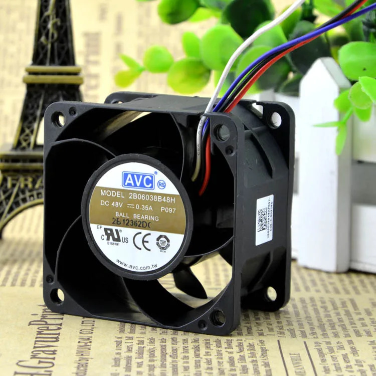 C 2 B06038B48H 6038 48V 0.35A 6CM/cm 이볼 냉각팬