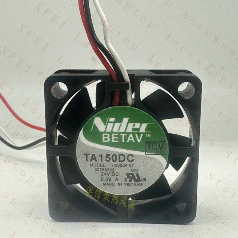 C 팬 H35084-57 DC24V 0.09A 40x15mm 3선 냉각팬