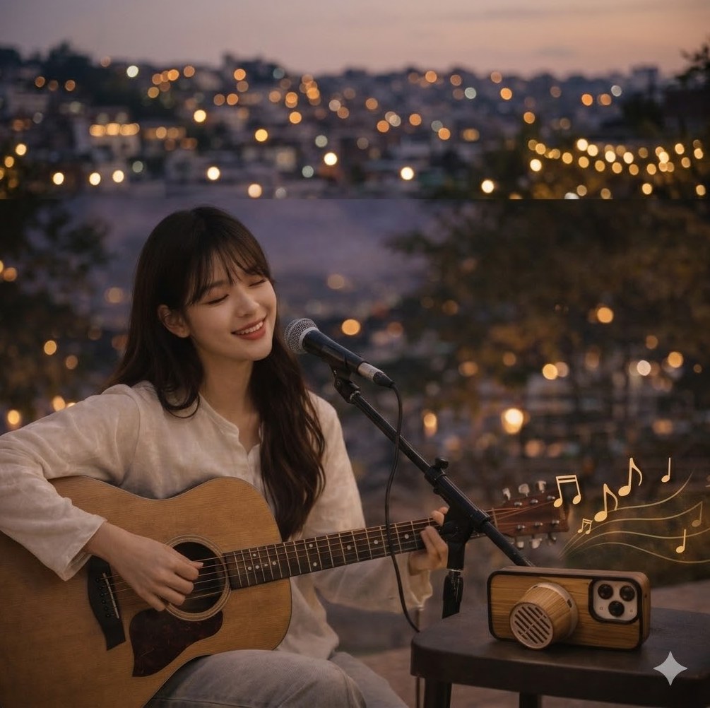 인사동스피커 MTM 블루투스 미니스피커 맥세이프 우드 이미지 7