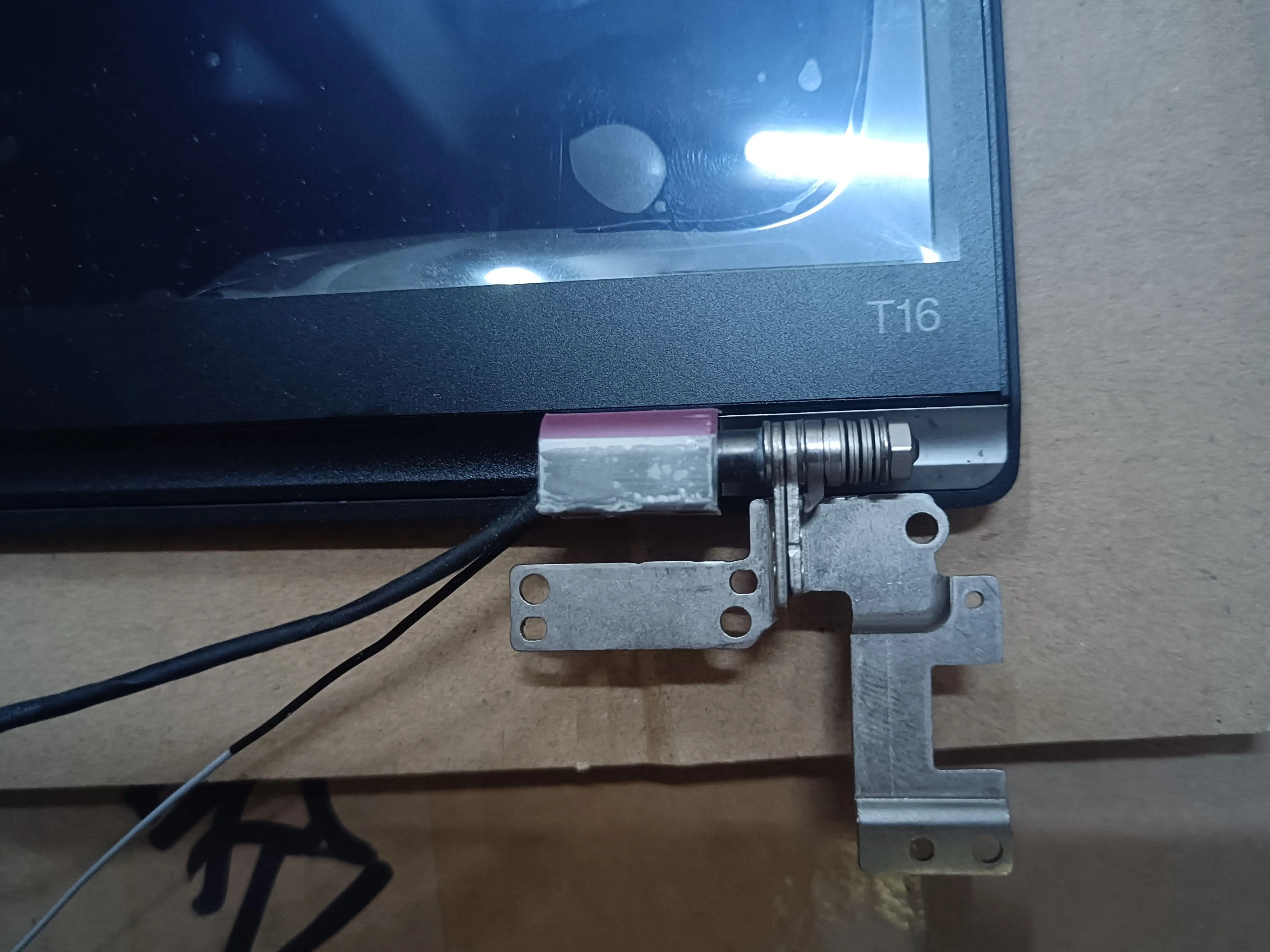 ThinkPad T16 Gen1 P16s OLED LCD 4K 화면단 반쪽 화면 조립 세트