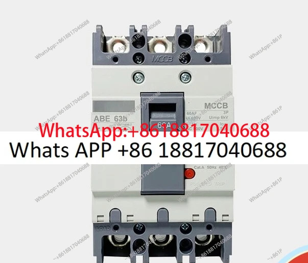 ABE53b 성형 케이스 회로차단기 3P 5A/10A/15A/20A/30A/40A/50A/60A
