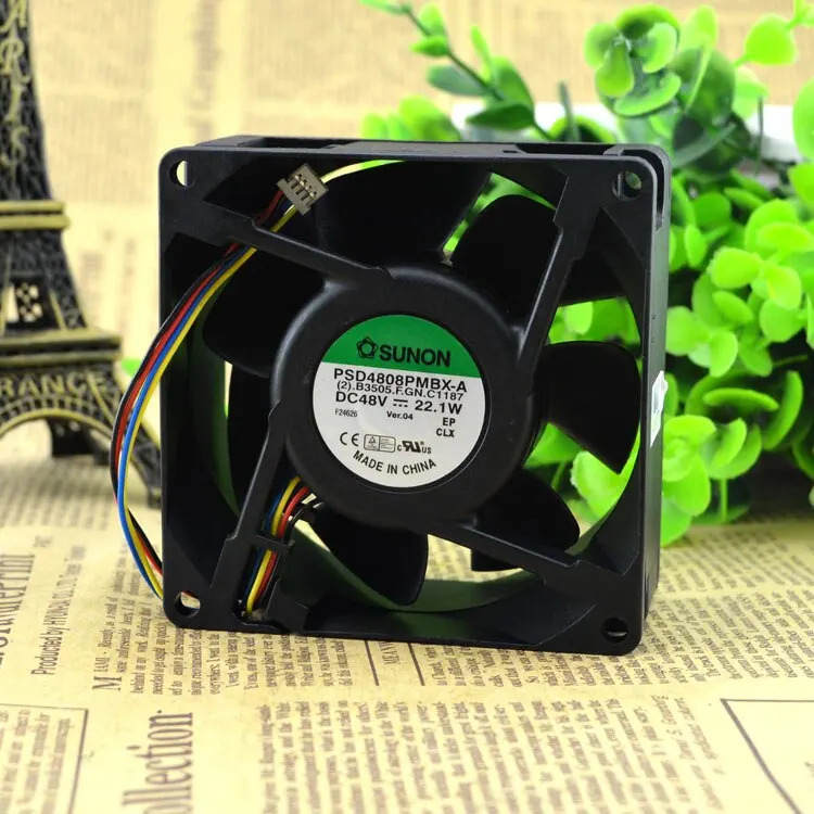 SUNON PSD4808PMBX-A Dc 48v 냉각팬 팬 8038