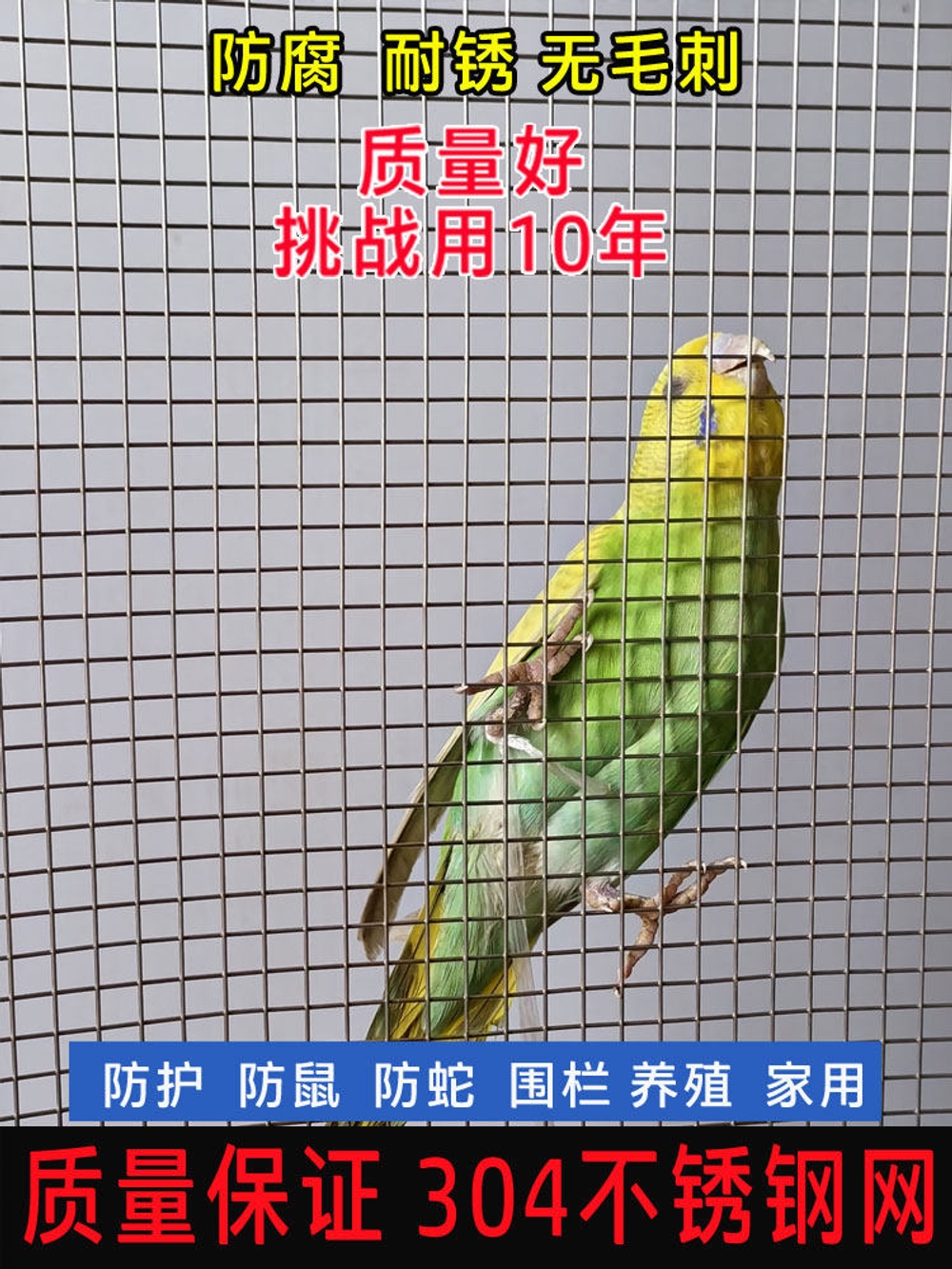 사각 철망 아연 철조망 닭 능형망 녹색 코팅 울타리 경계용 메쉬망 가축방호망 - 상세 이미지 5