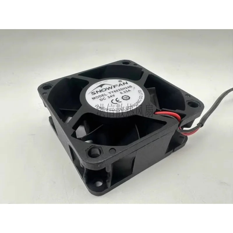 C 스노우팬 팬YY6025H24B DC24V 0.25A 6CM 2와이어