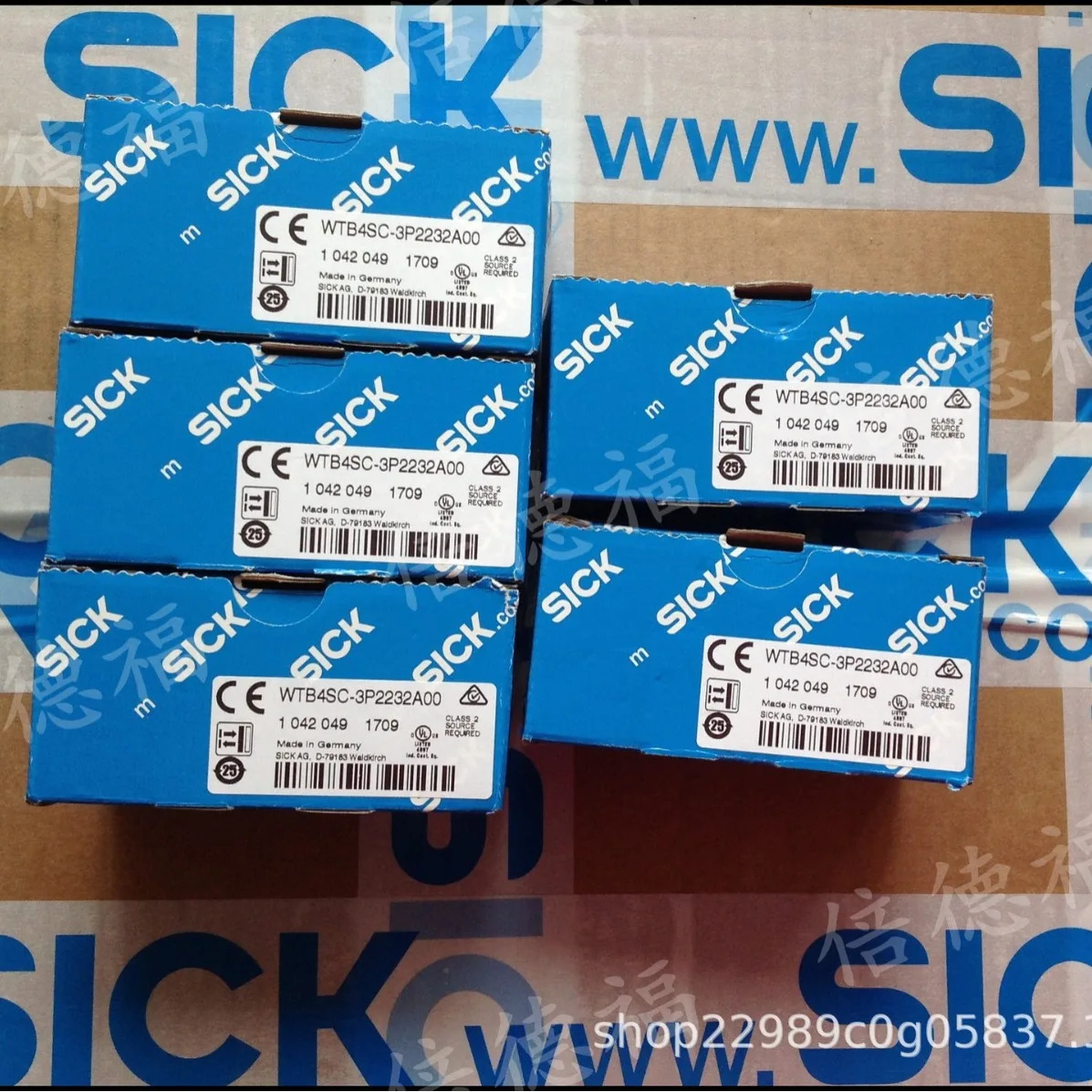 오리지널 SICK 1042049 WTB4SC-3P2232A00