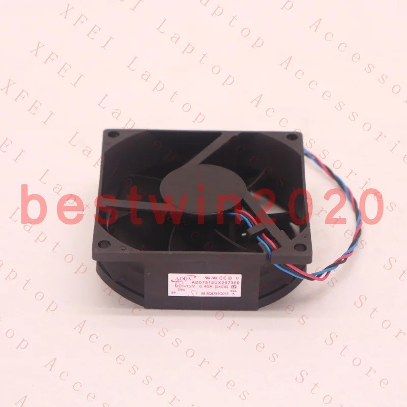 C ADDA AD07512UX257300 DC12V 0.46A 3선 냉각팬기능 xpi
