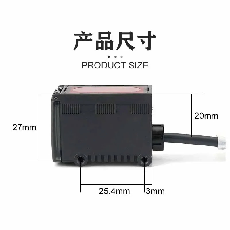 일본 광전센서 삼각법 배경 차단 버튼 티칭 반사형 E3G-L11