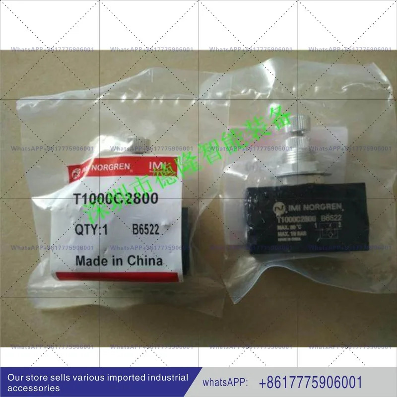NORGREN 단방향 스로틀 밸브 T1000C3800 Hilong HERION Baoshuo 솔레노이드