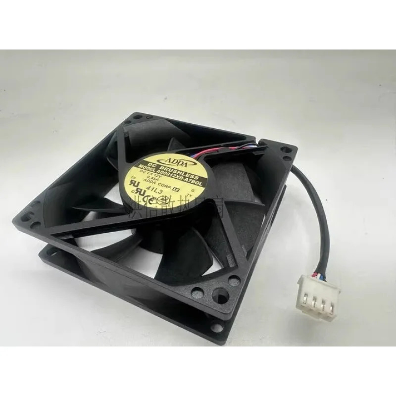 C ADDA 팬AD0812XB-A7BGL DC12V 0.45A 8025 8cm 4wire