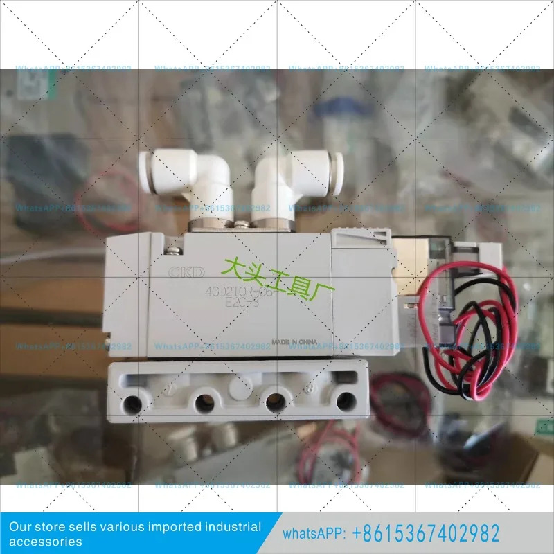4GD210R-C6-E2C-3 CKD 솔레노이드 밸브 4GD210R-C8-E2C-3