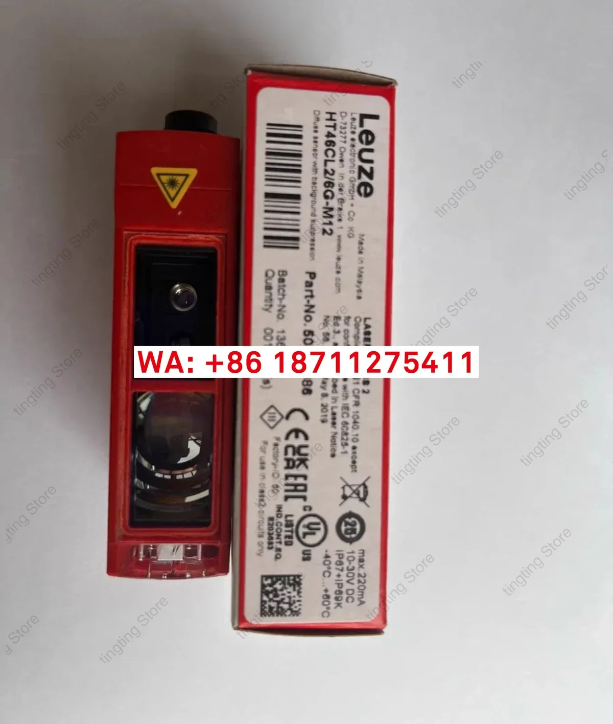 독일 LEUZE 광전센서 HT46CL2/6G-M12 납품 50136986