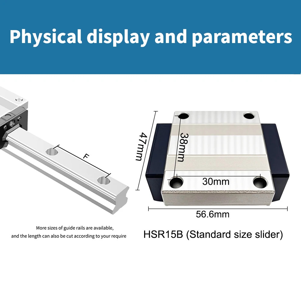 THK HSR15B 리니어 블록 가이드 슬라이더 베어링 HSR HSR15