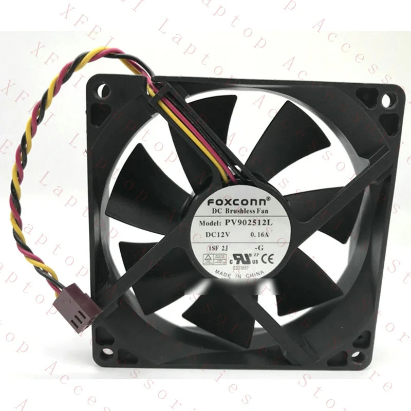 C 새 PV902512L 12V 0.16A 3핀 냉각팬 xpi