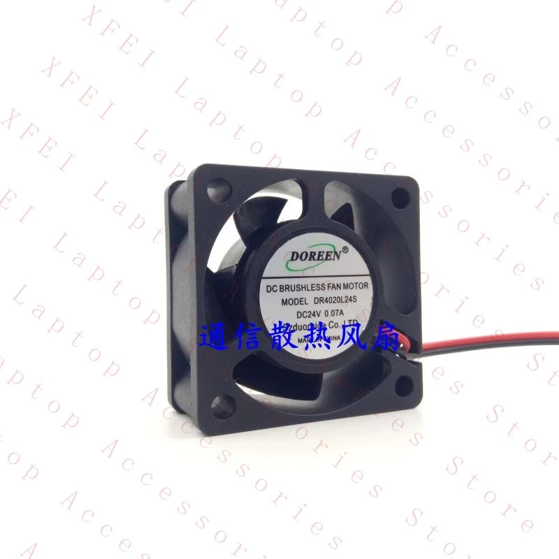 DOREEN DR4020L24S DC24V 0.07A 4CM 2선식 냉각팬