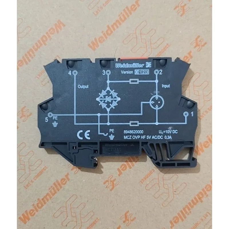 오리지널 Weidmller 서지 보호기 MCZ OVP HF 5V AC/DC 0.3A8948620000 1PCS