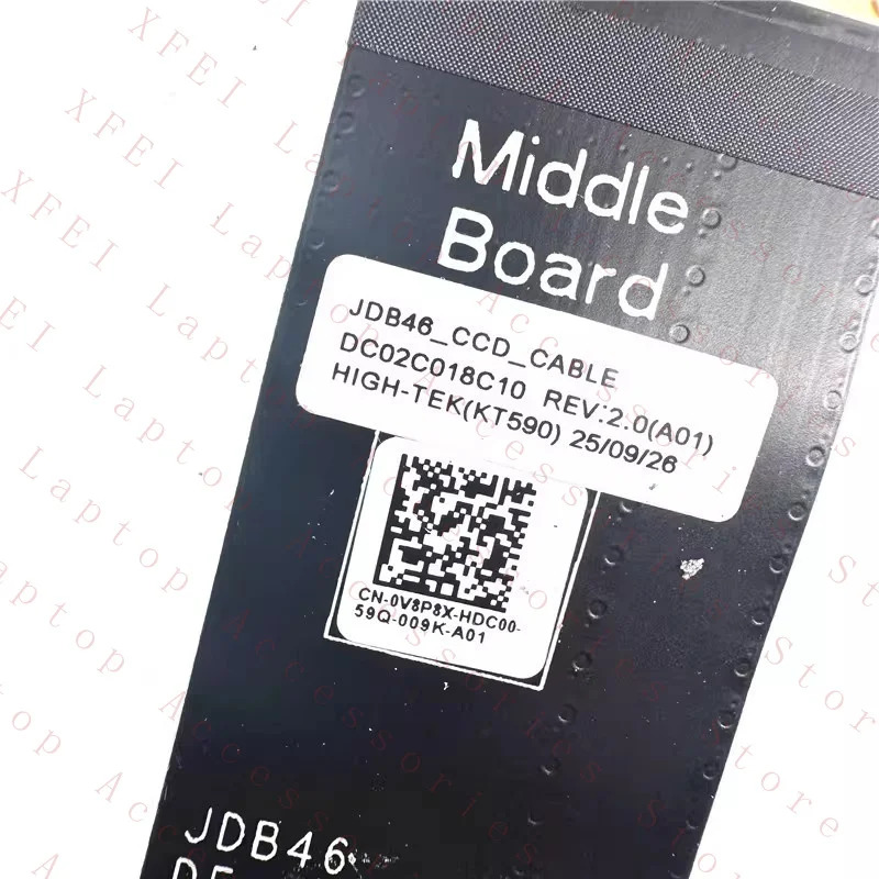 C 0V8P8X DELL Pro 14 프리미엄 PA14250새 JDB46 DF-0271P CCD 카메라 케이블