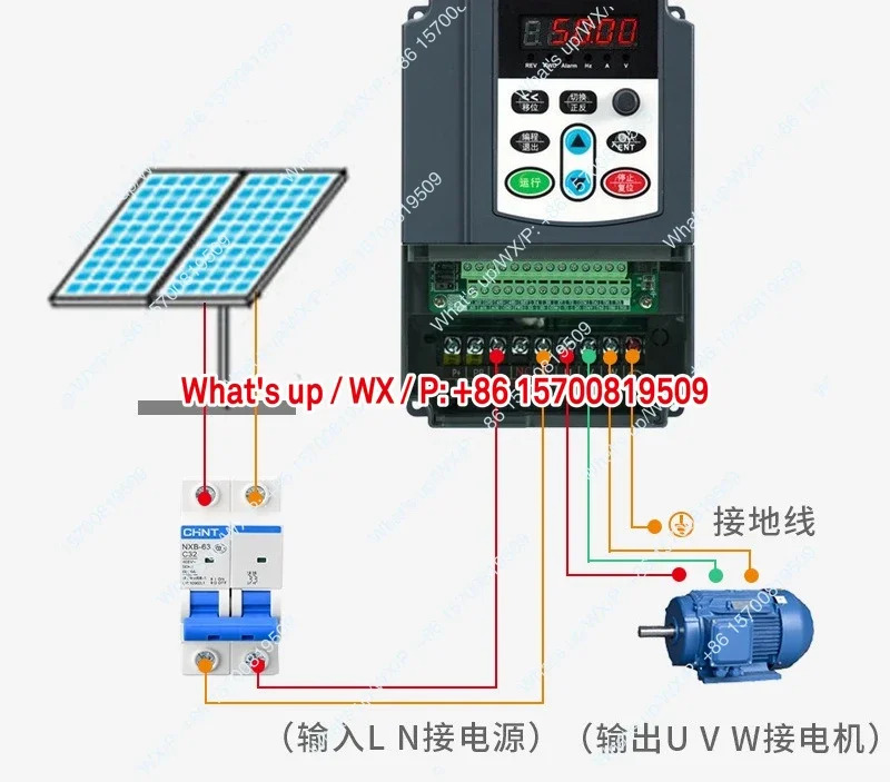 인버터 4 5.5 7.5 11 15 18 22 30-110kw 태양광 수펌프