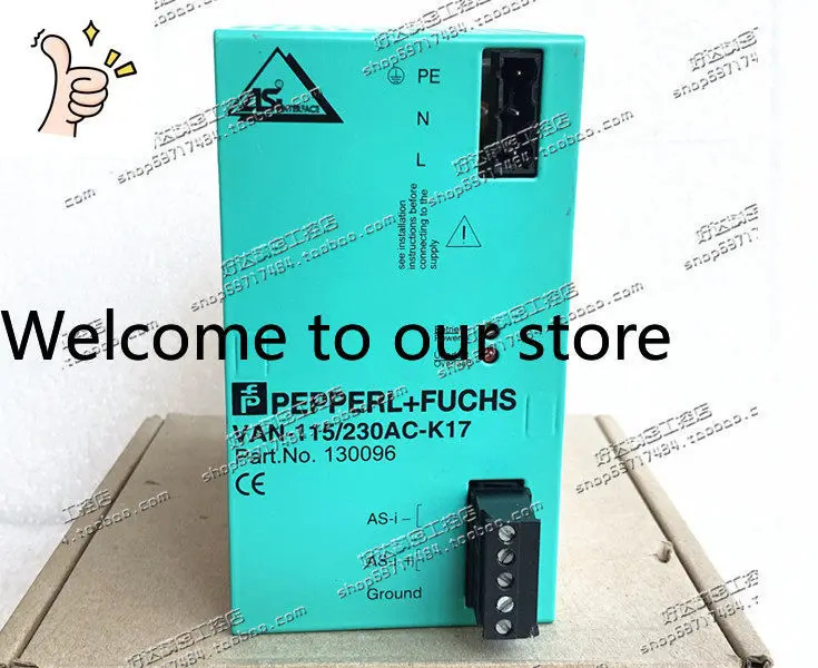 오리지널 P F Pepperl Fuchs 파워 모듈 VAN-115/230AC-K17 품목 130096.