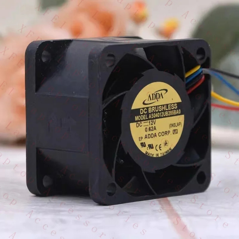 C AS04012UB285BA0 DC12V 0.62A 4선식 냉각팬