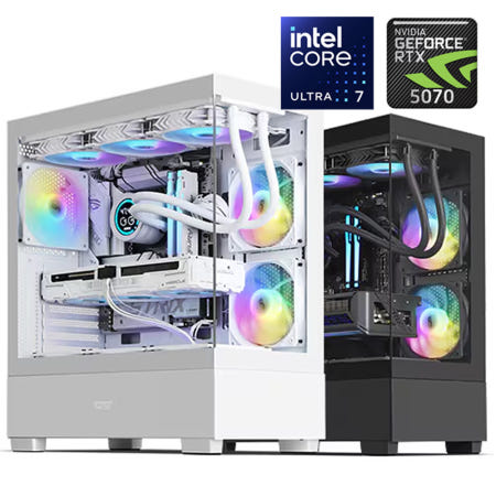 U7 270K Plus + RTX5070 인텔 최신 게이밍 작업용 붉은사막 배그 아이온2 스팀게임 영상편집 조립컴퓨터