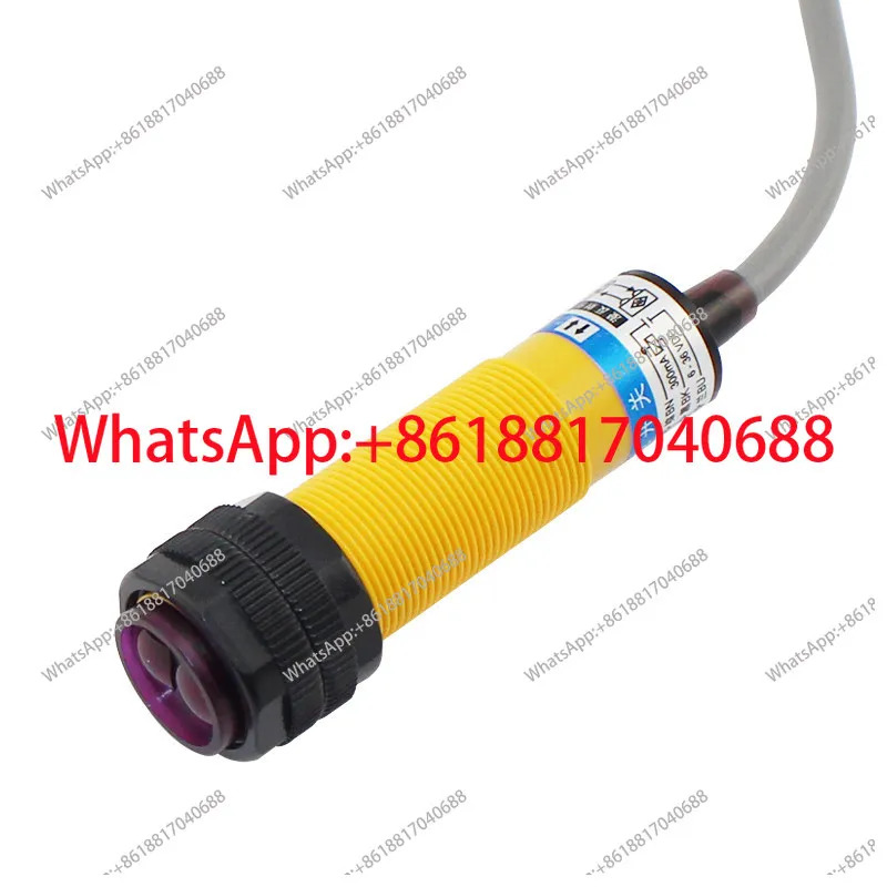 광전스위치 E3F-DS30P1/P2 DC 3선식 PNP 시 개방 M18 센서 6-36V