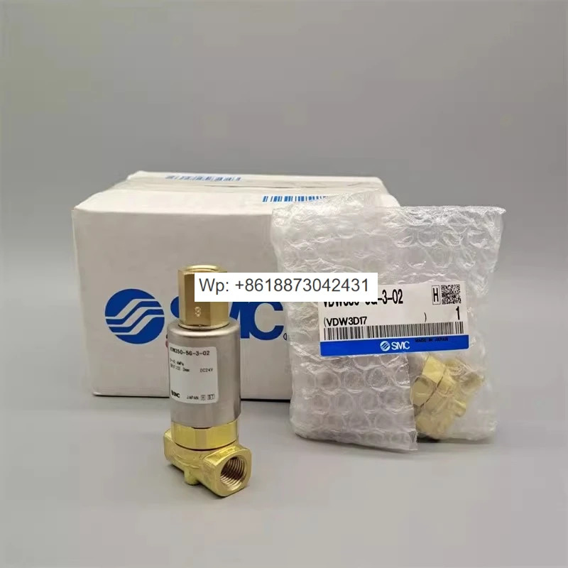 오리지널 솔레노이드 밸브 VDW350-5G-3-02 VDW350-5G-3-01 VDW250-5G-2-01 1PCS