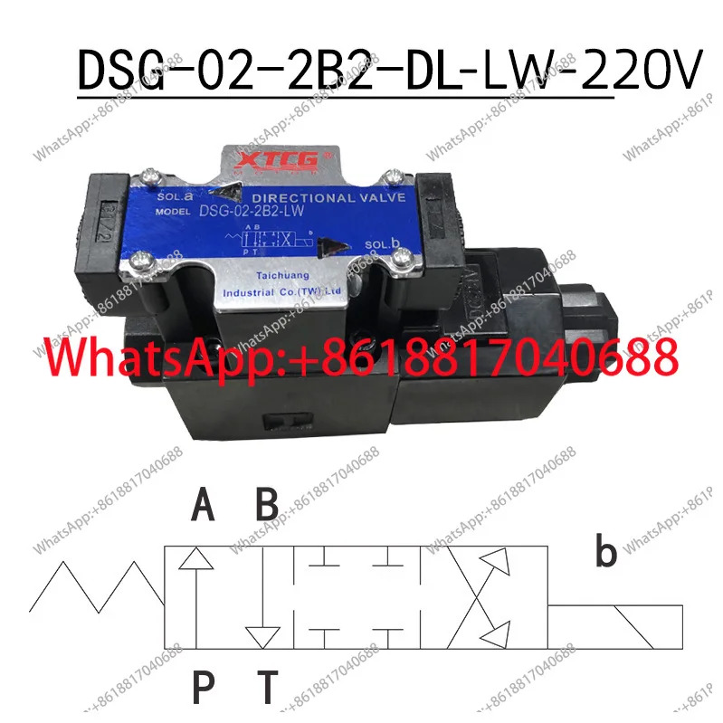 DSG-02 유압 솔레노이드 밸브 접속함 타입 3C2/3C3/3C4/3C60/2B2/2B2B/2B3B-LW