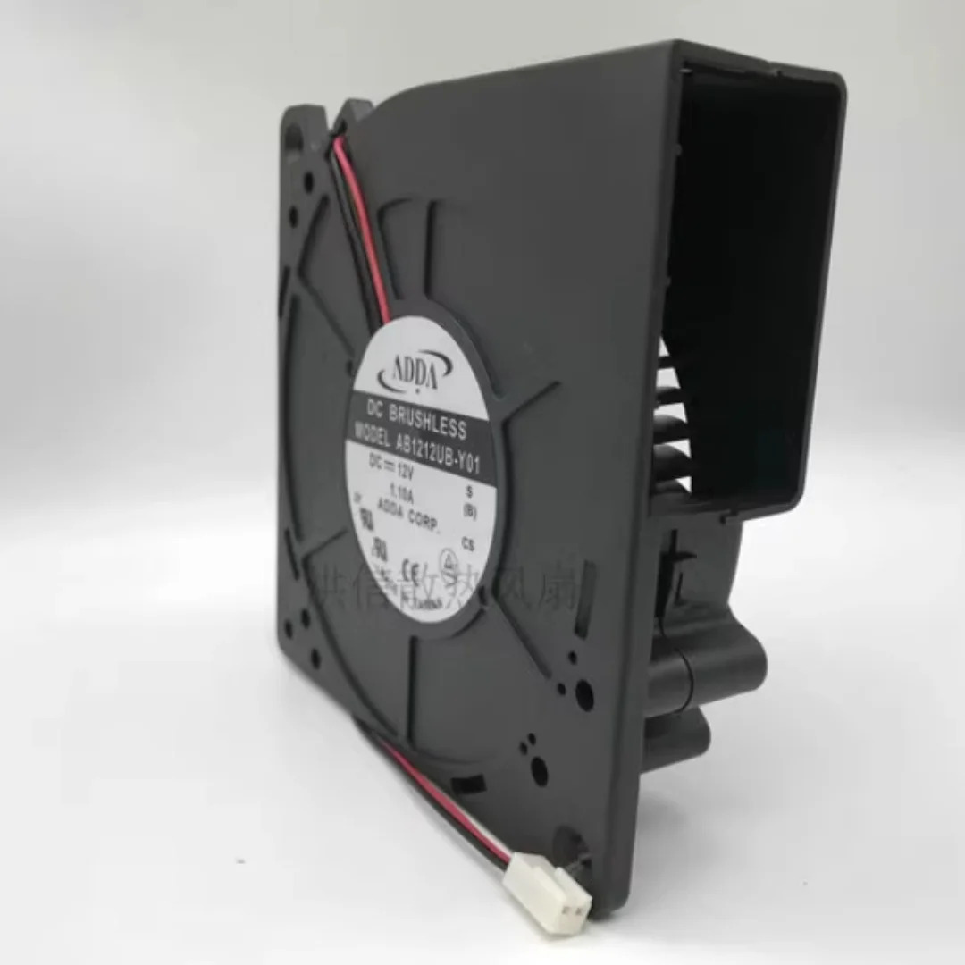 JFG 오리지널 ADDA AB1212UB-Y01 12V 1.10A 12CM 12032 이선식 블라스트 쿨링 팬