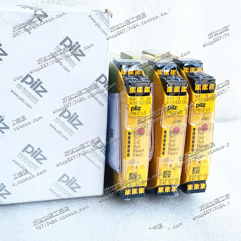 오리지널 필츠 PILZ 안전 릴레이 PNOZ S3 2 N/o 750103 751103 포장