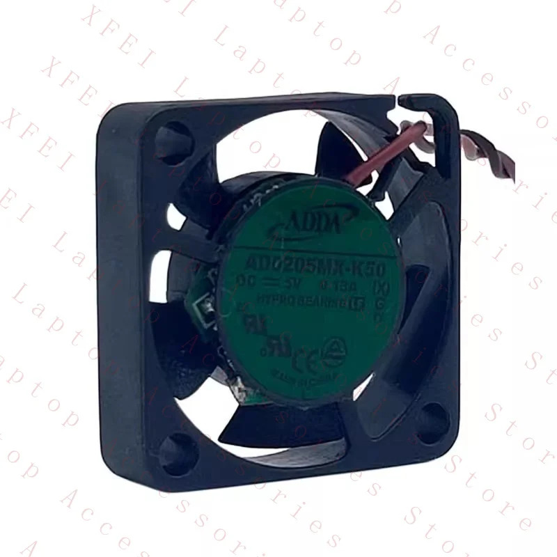 C DC5V 0.13A AD0205MX-K50 2.5cm 2507 2선식 냉각팬