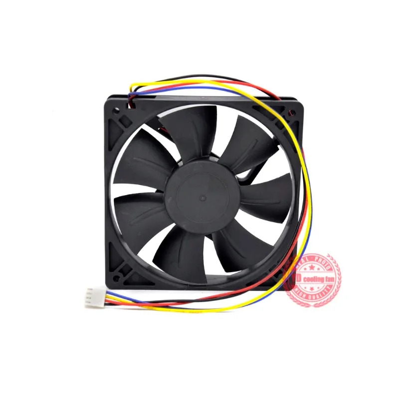 JFG C12cm 4핀 PWM 팬팬 DA12025B12L 0.30A 볼
