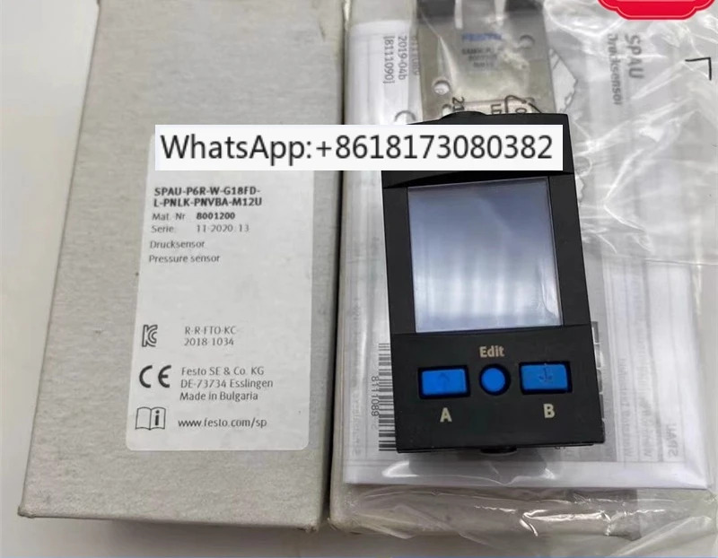 압력센서 SPAU-B11R-T-G18M-L-PNLK-PNVBA-M12D5A 8001200