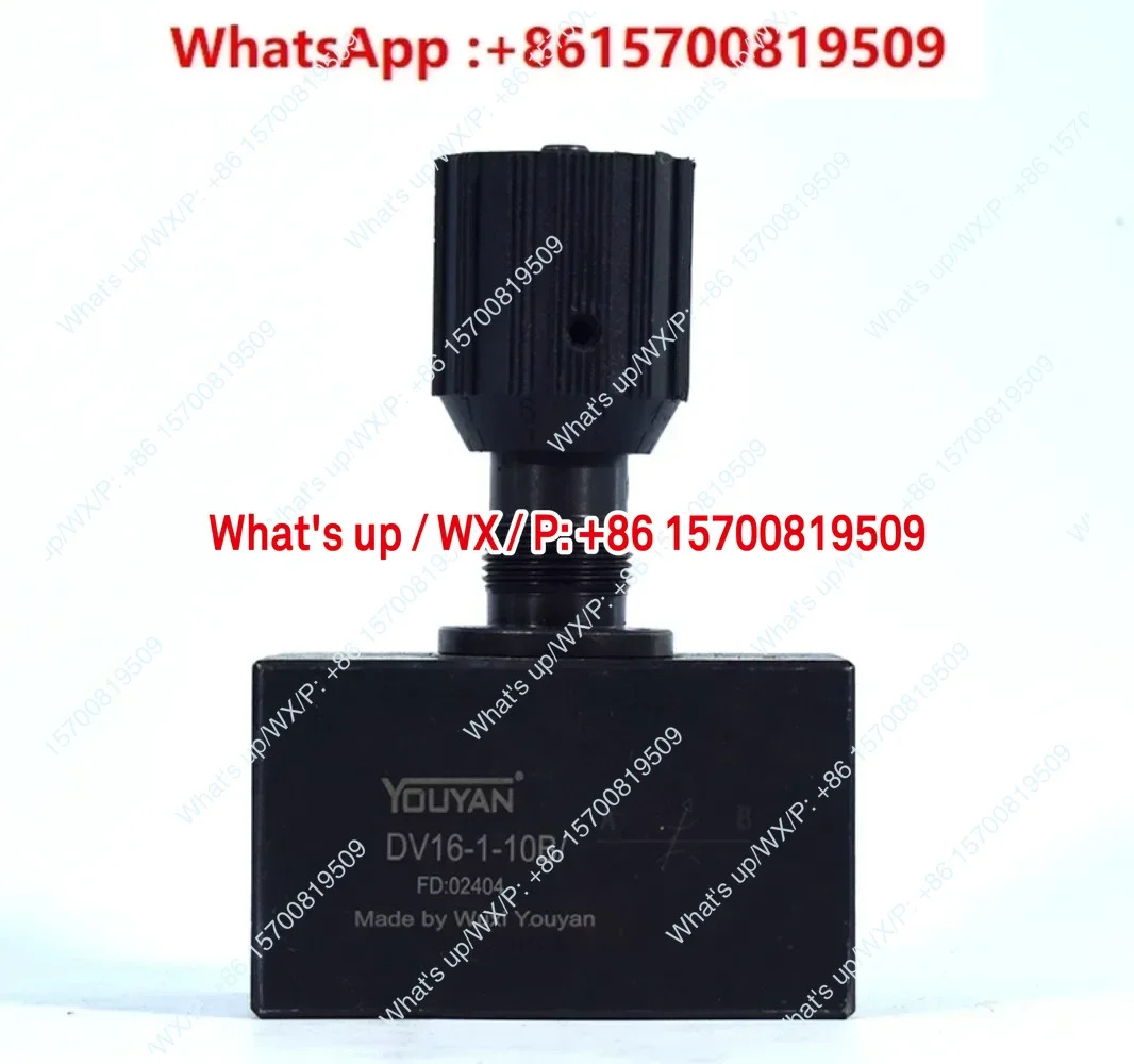 DRVP 단방향 DRV8 스로틀 밸브 DV10 DVP12 16 20 25 30 플레이트 타입 40 유압 차단 DRV6