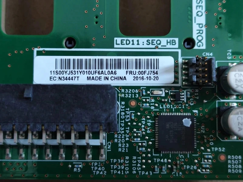 Lenovo호환 IBM X3650 M5 서버3.5인치 12비트 하드 백플레00FJ754케이블 포함