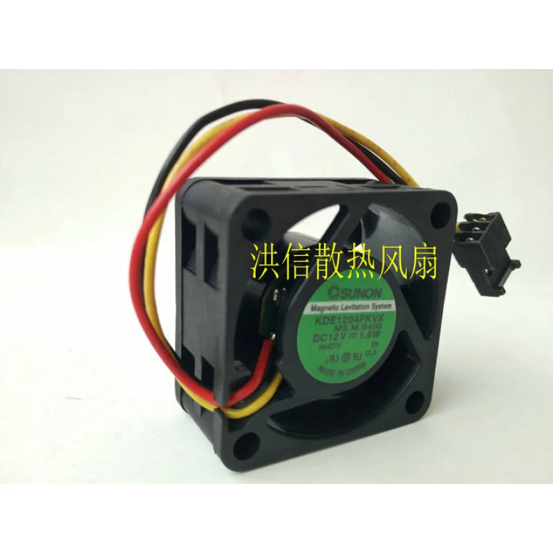 C SUNON 팬KDE1204PKVX DC12V 1.6W 40x40x20mm 스위치 냉각팬 3핀