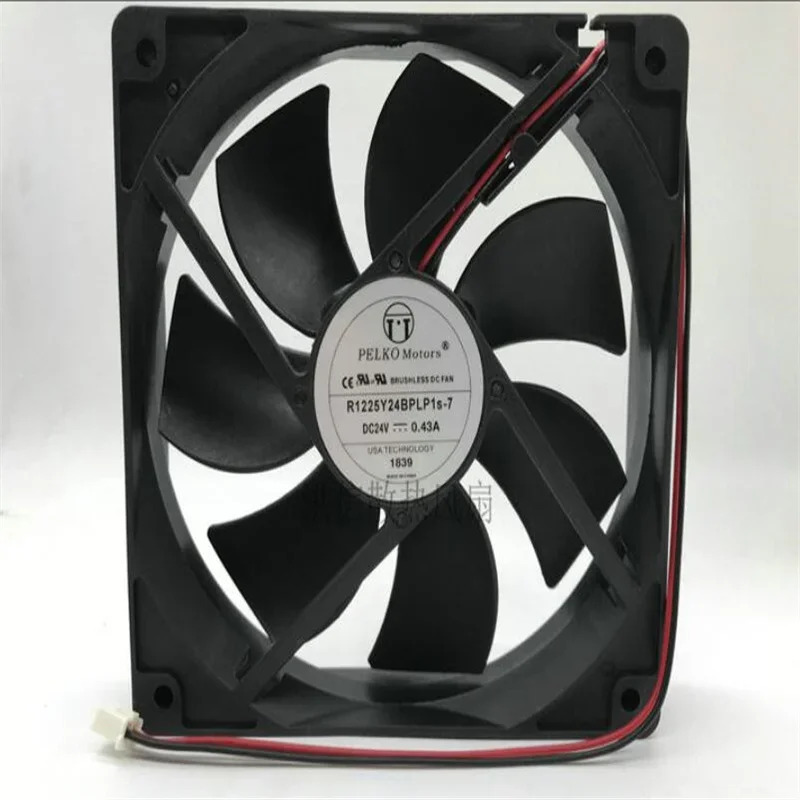 JFG R1225Y24BPLP1s-7 24V 0.43A 12CM 1이선식 냉각팬