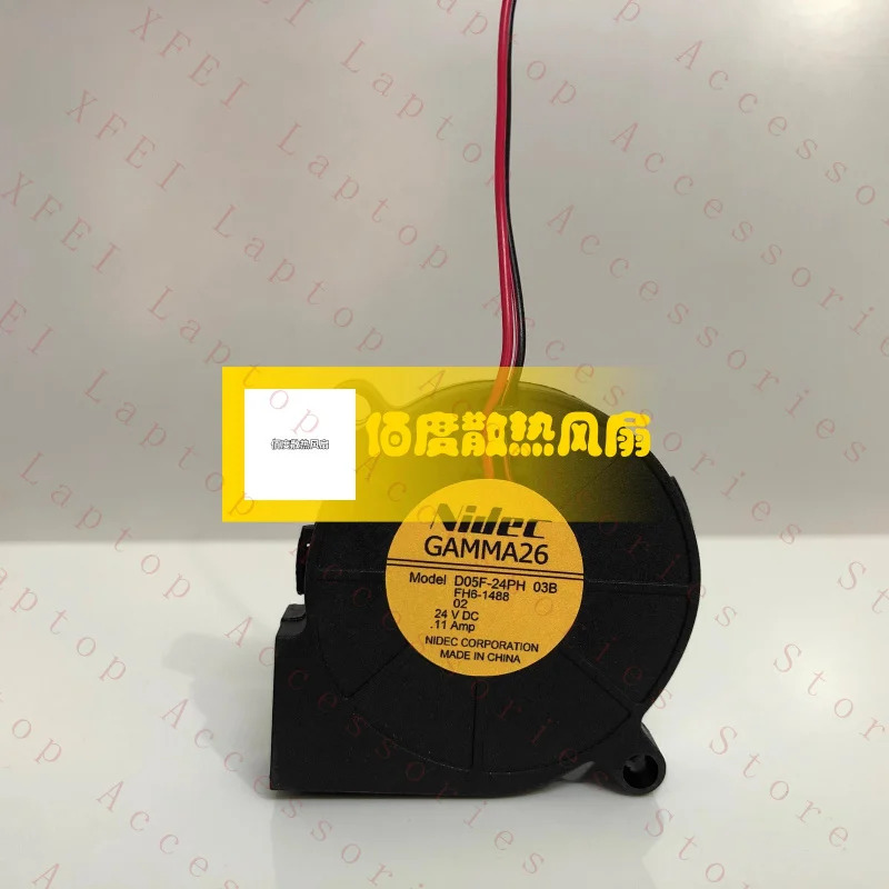 C GAMMA26 D05F-24PH 03B 5015 24V 0.11A 터보 쿨링 팬