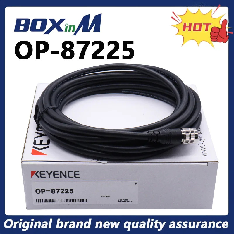 오리지널 KEYENCE OP-87225 5M 전원 코드